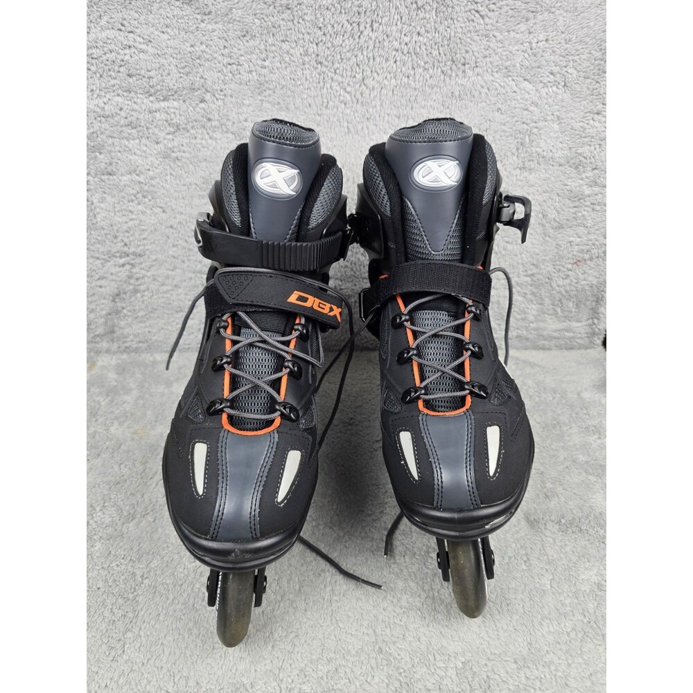 DBX Men's Inline Skates Black Orange Size US 11 EUR 45 Fitness Roller Blades